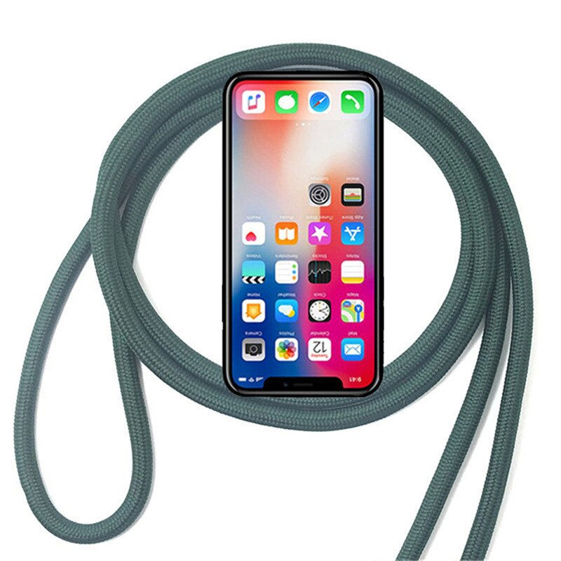 Thumbnail: Strap Cord Chain Phone Tape Necklace Lanyard Mobile Phone Case