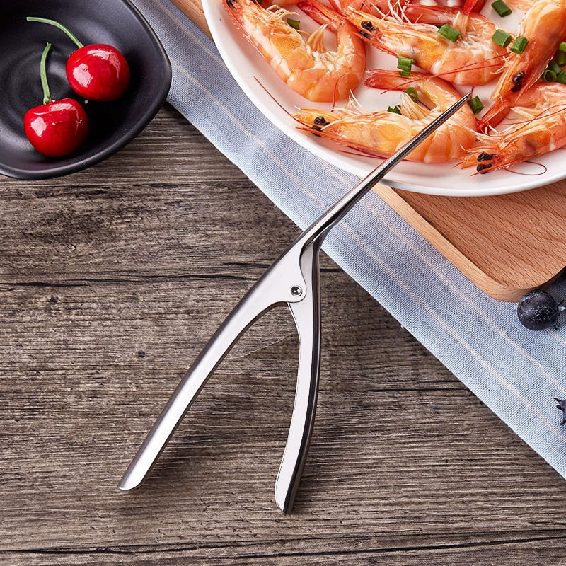 Thumbnail: Kitchen Tools Shrimp Peeler Crayfish for Kids Shrimp Peel Device Creative