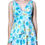 Thumbnail: Evanese Women Floral Printed Casual Deep v Neck Short Tiered Cocktail Day Dress