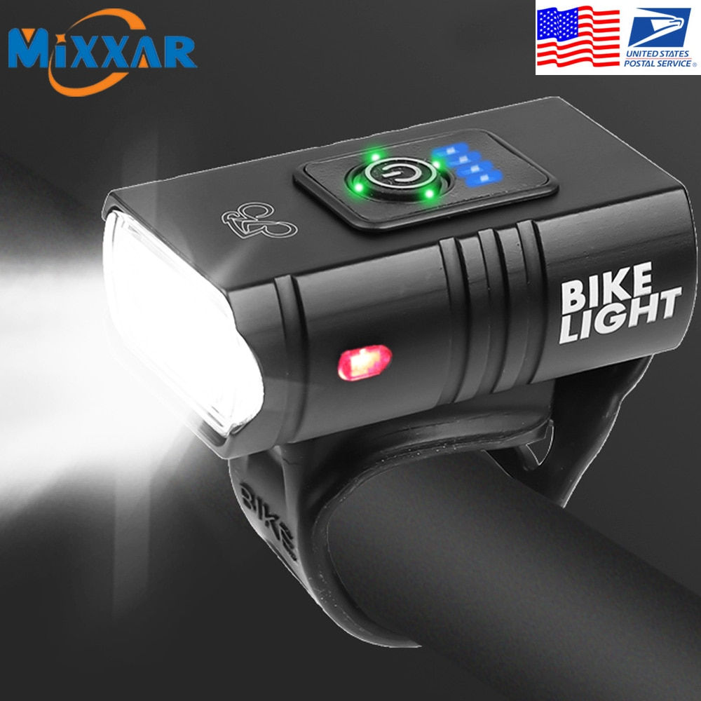 USB Rechargeable Bike Light Super Bright T6 LED Bicycle Headlight Front Lights