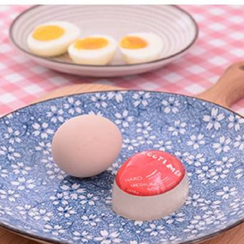 Thumbnail: Creative  Resin Eggs Timer Heat Sensitive Color Changing Control