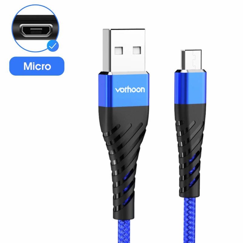 Thumbnail: Micro USB Cable 3A Fast Charging Micro Data USB Cable for Samsung Xiaomi Huawei