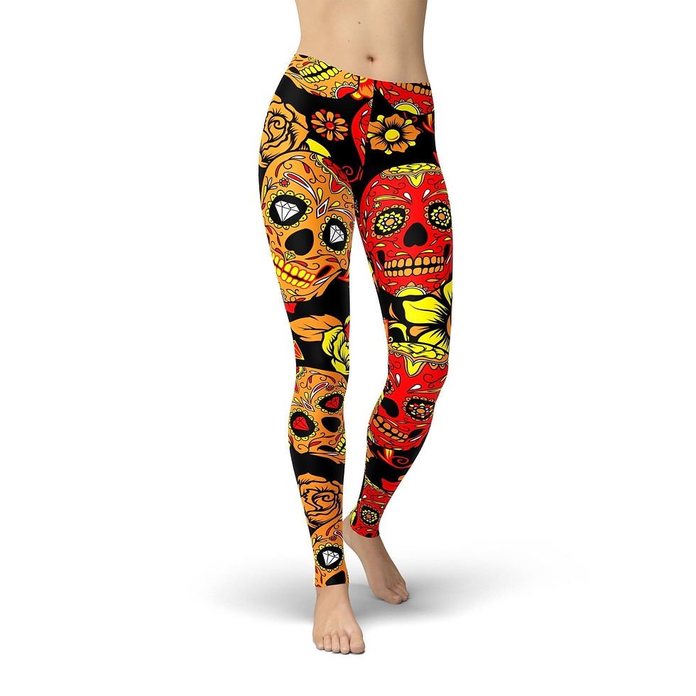 Миниатюра: Jean Halloween Skulls