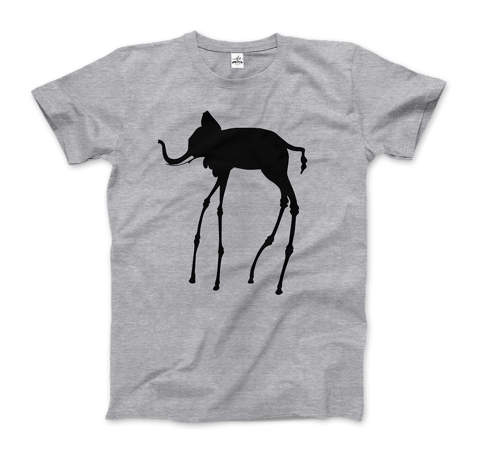 Thumbnail: Salvador Dali the Elephants 1948 Artwork T-Shirt