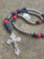 Paracord Rosary - Air Force Edition