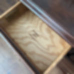 Thumbnail: Pair of Antique Lexington Mahogany Chests – Matte Lacquer Finish – Ready to Ship