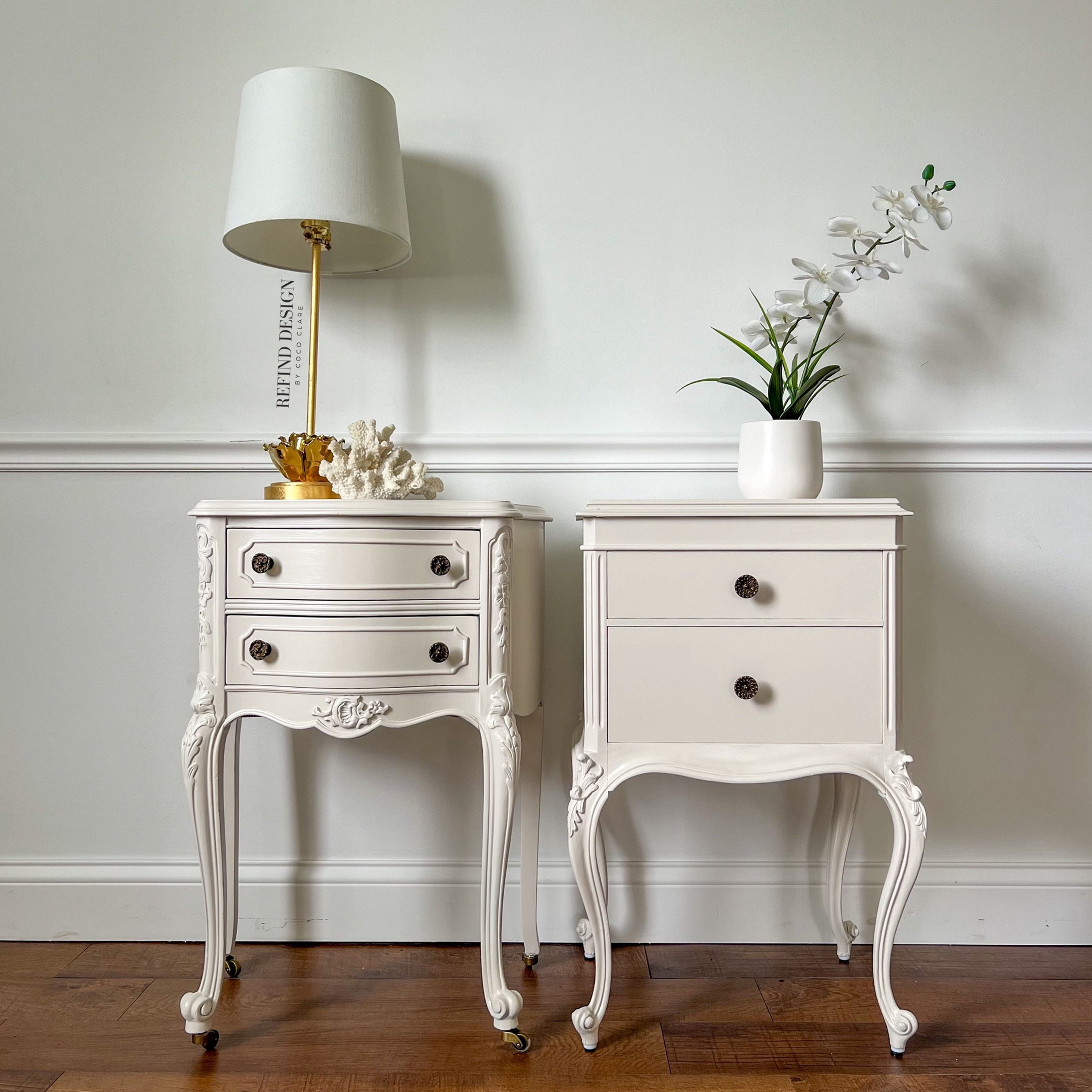 French Nightstands