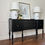 Thumbnail: Antique Hepplewhite Buffet, Black Modern Sideboard