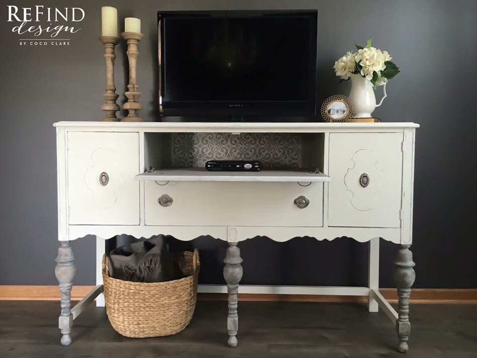 Redesigned Antique Buffet