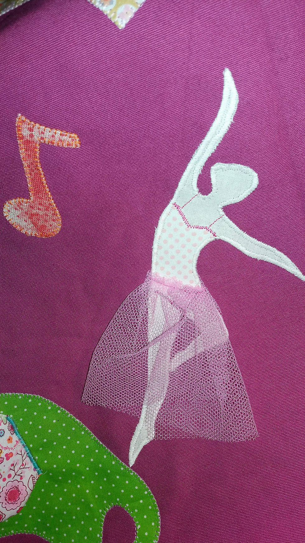 Détail du tapis d'éveil