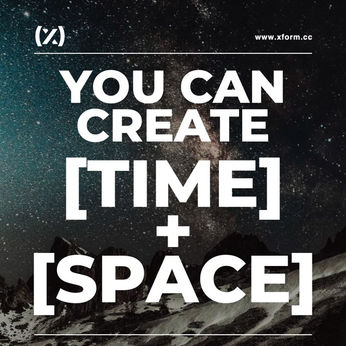 You can create time and Space