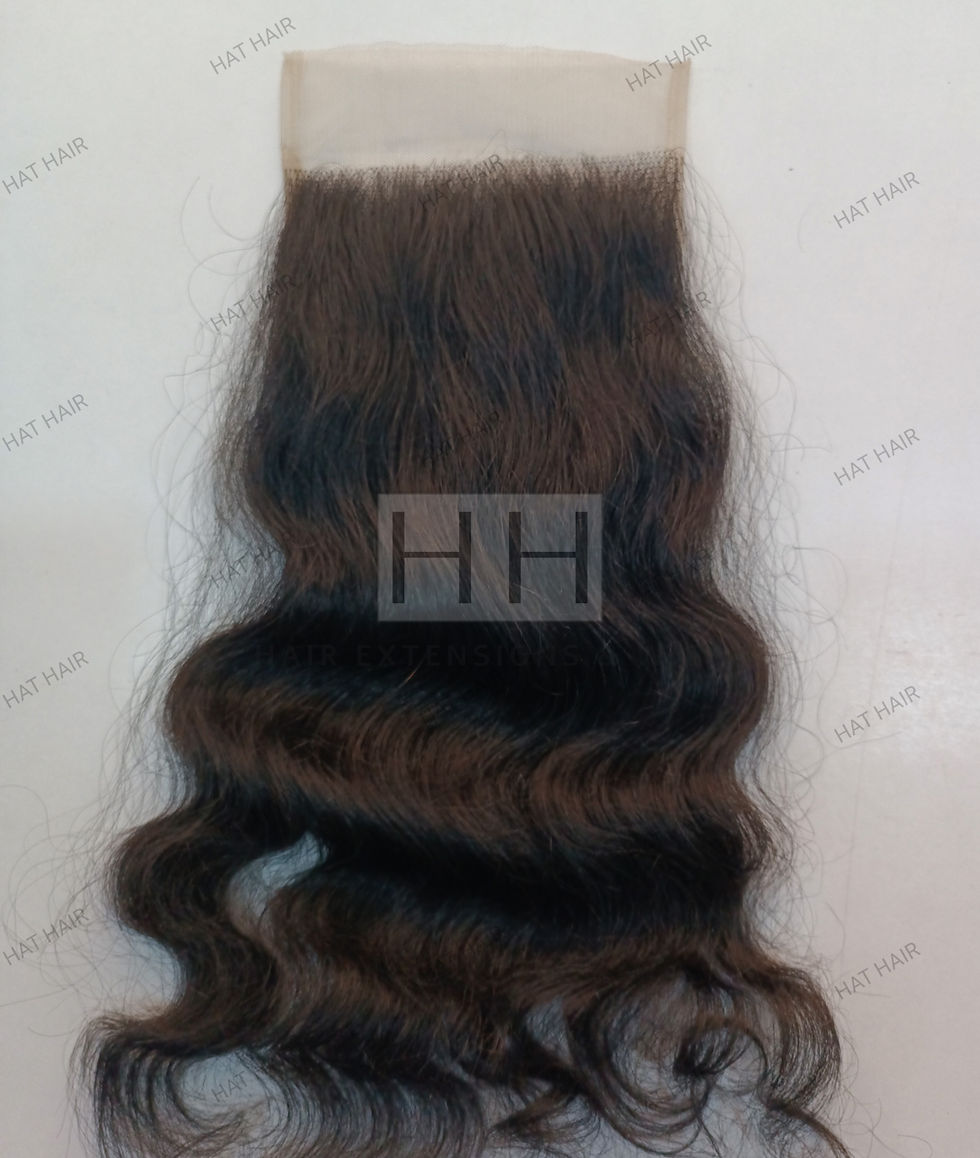 Miniatura: Indian Wavy hair lace closure