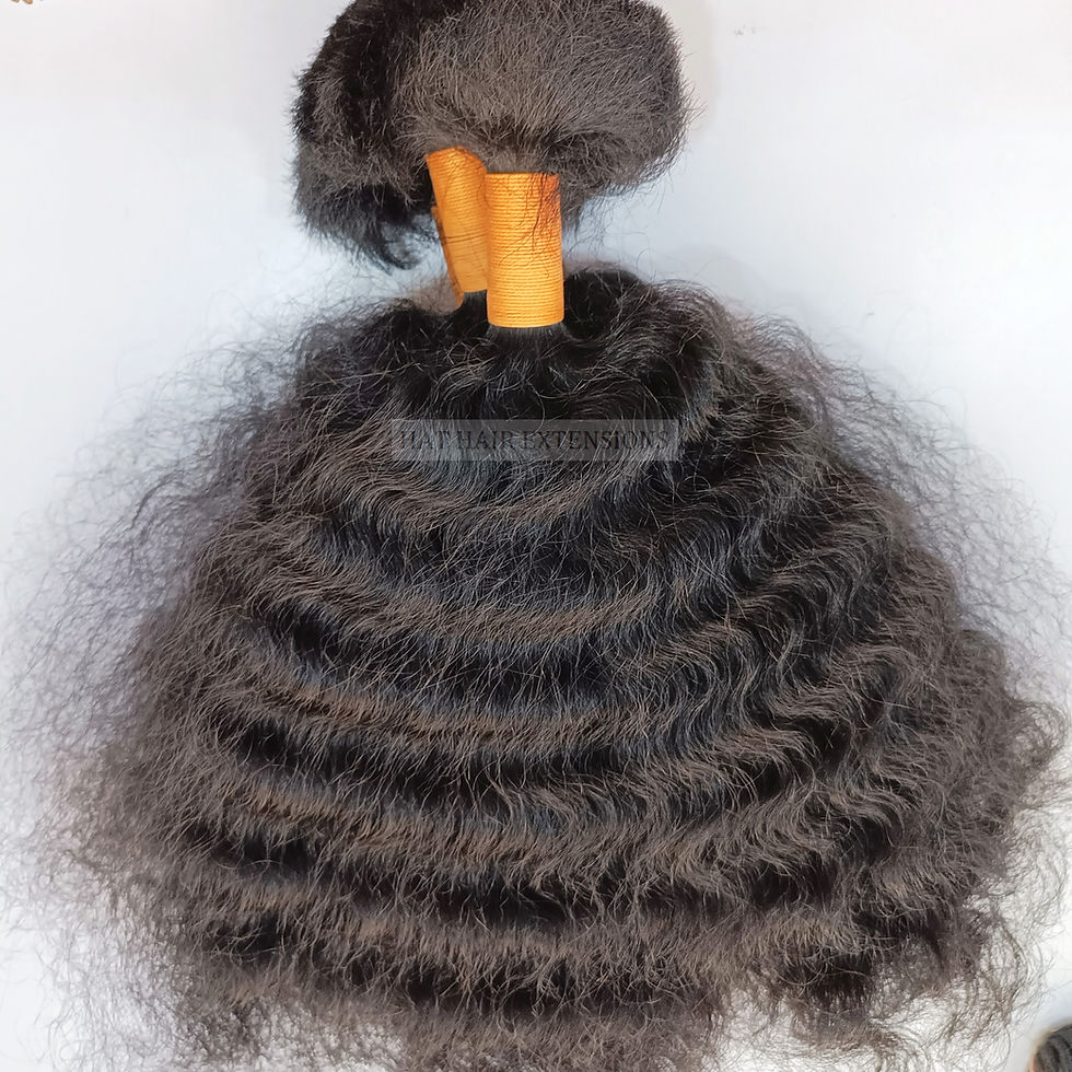 Miniatura: Kinky Curly Human Hair Extensions
