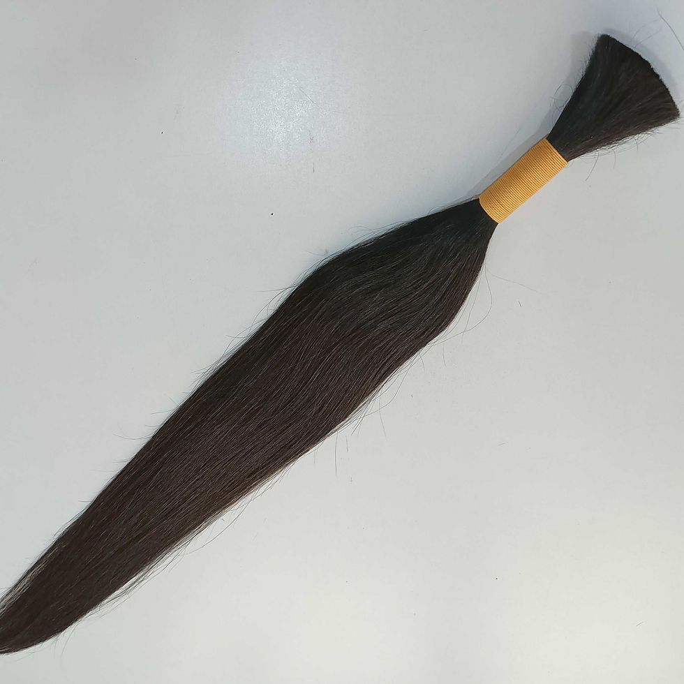 Thumbnail: Indian bulk human hair extensions