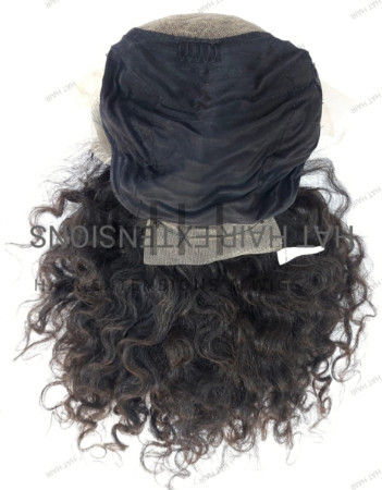 Thumbnail: Wigs cap indian human hair wigs