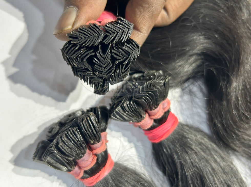 Miniatura: Human Hair for fusion extensions