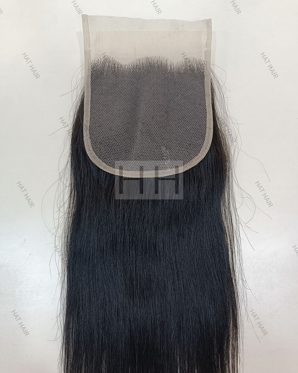 Thumbnail: Transparent Human Hair Lace Closure
