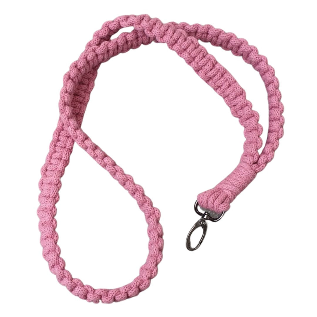 Schlüsselanhänger Mara Makramee lang