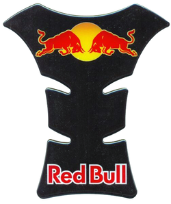 PROTETOR DE TANQUE REDBULL PRETO.