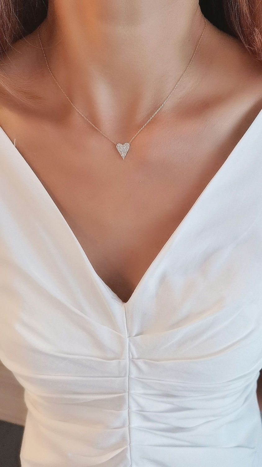 Thumbnail: Take My Heart diamond necklace 