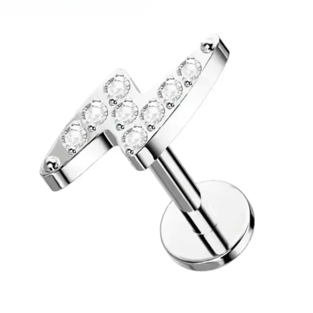 Titano auskariukas nr44