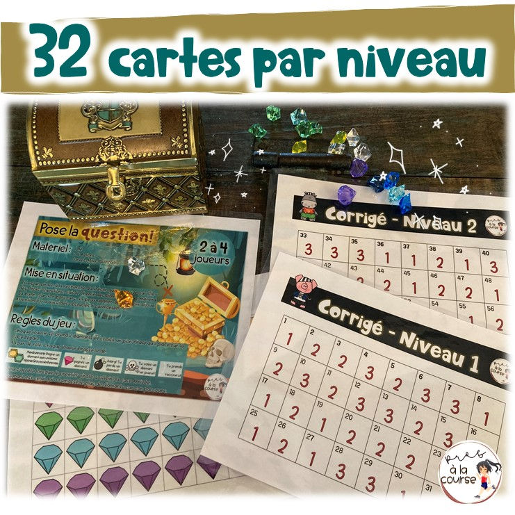 Miniature : Mots-questions jeu de table et cartes à tâches