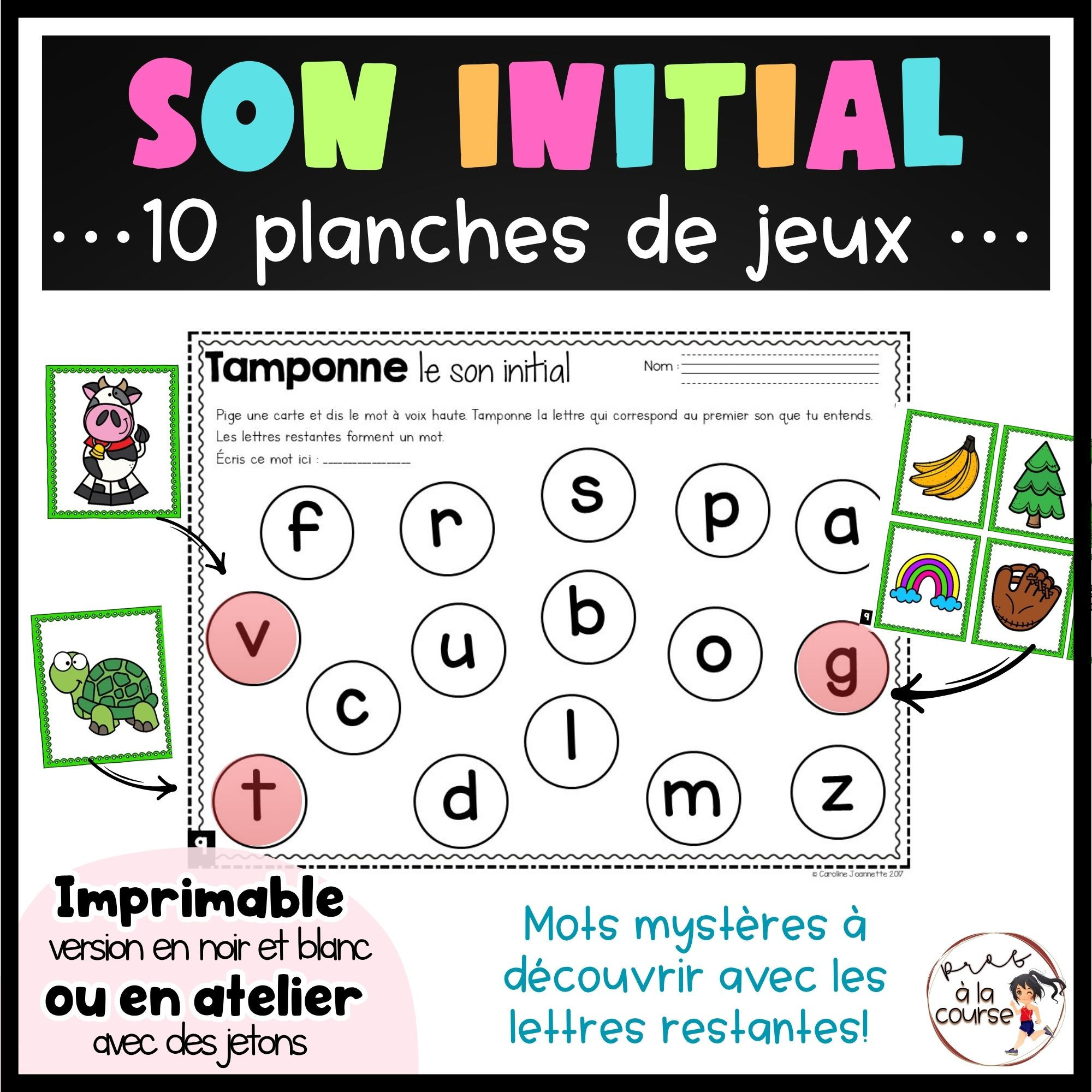 Son initial atelier ou activité imprimable