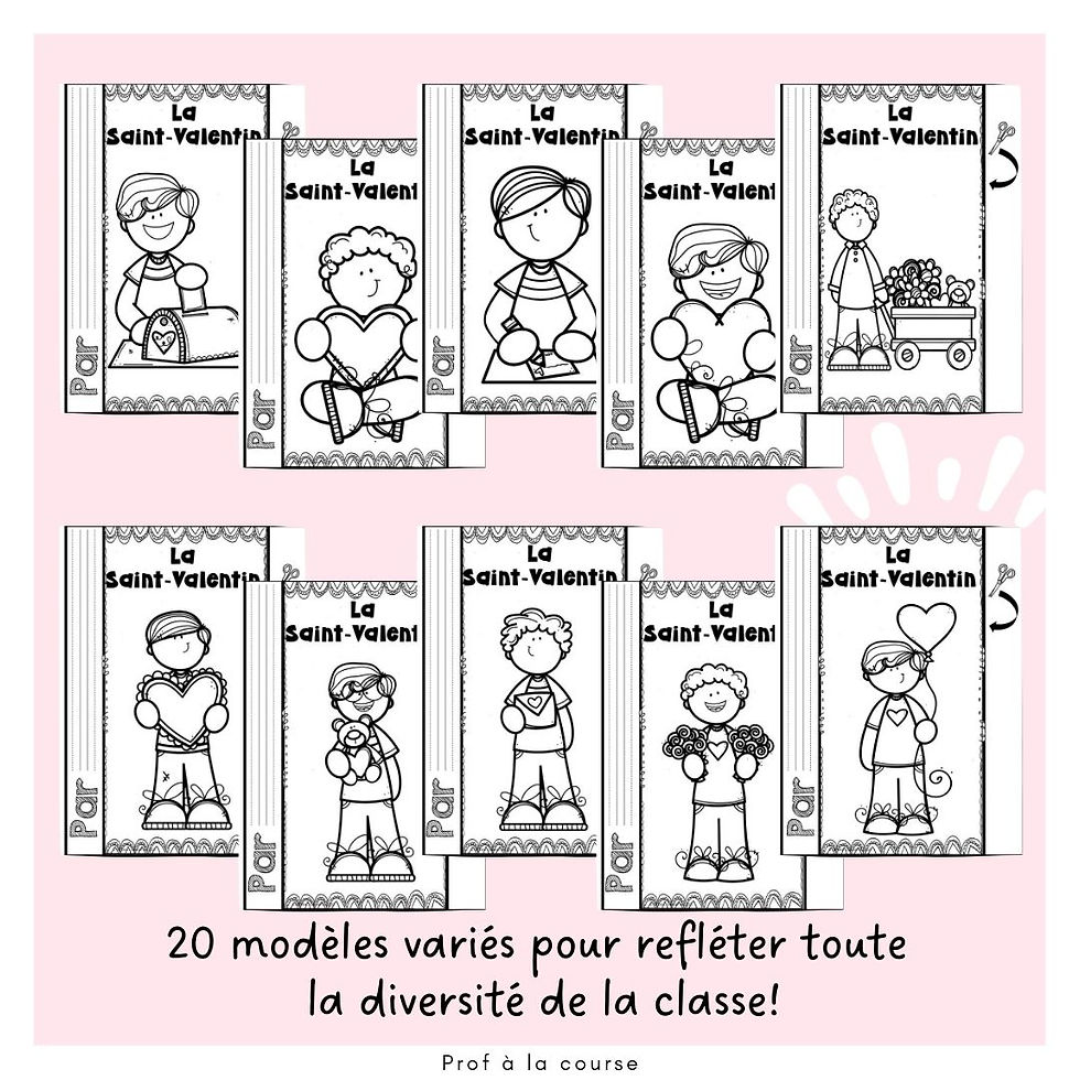 Miniature : Livre à rabats de la Saint-Valentin