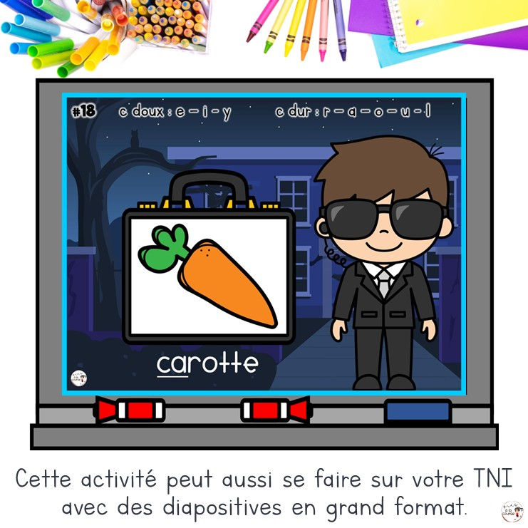 Miniature : C dur et c doux cartes à tâches et TNI