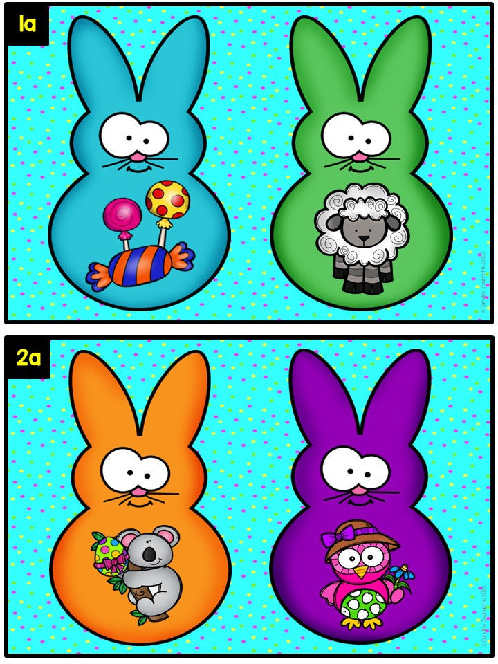 Miniature : Pâques Rime ou ne rime pas 36 cartes à tâches