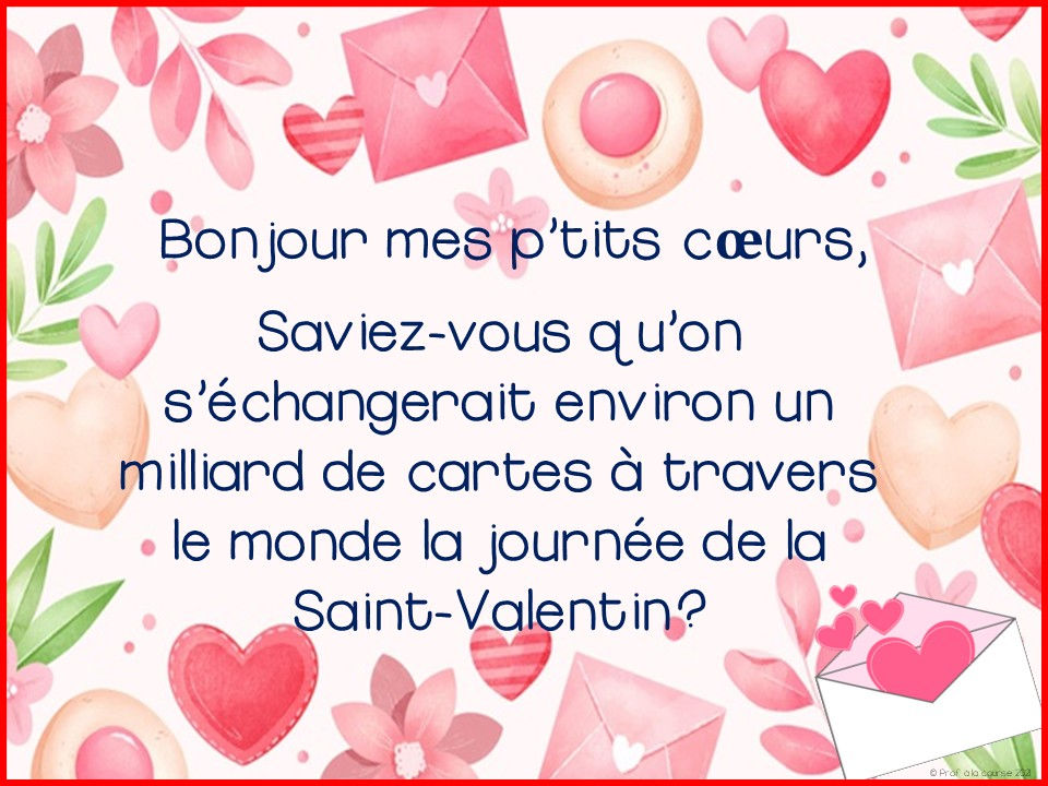 Miniature : Messages du matin  Février Saint-Valentin