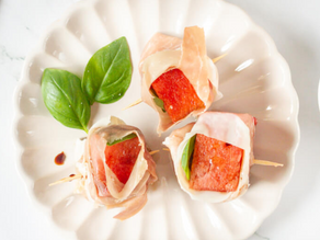Prosciutto Wrapped Watermelon