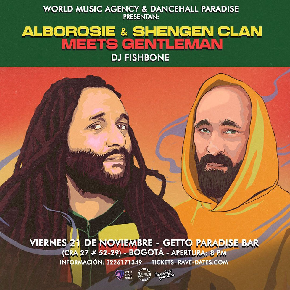 Alborosie & shengen clan meets Gentleman