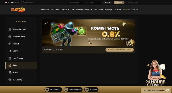 Slot258 | Slot Baru Judi Bonus Online Member Situs content media