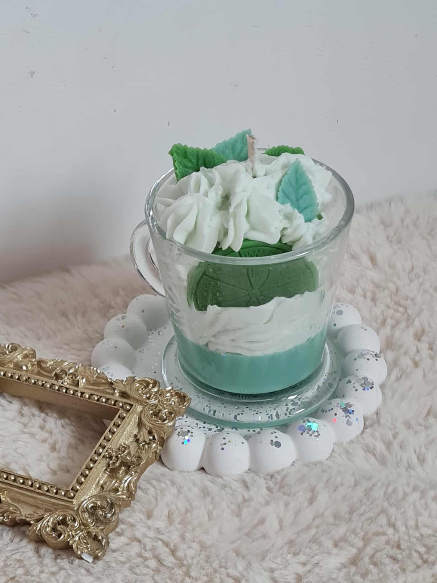 Bougie Gourmande  senteur "Mojito"