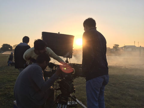 Life behind the camera, film production, ad film, feature film, corporate film, clapper