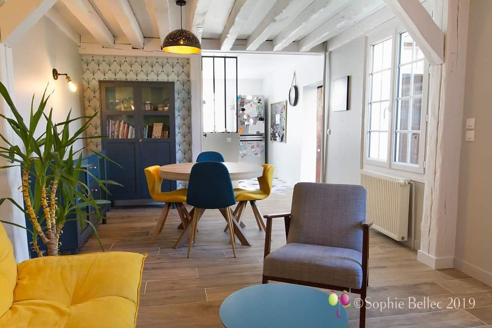 côté salle à manger - après travaux
