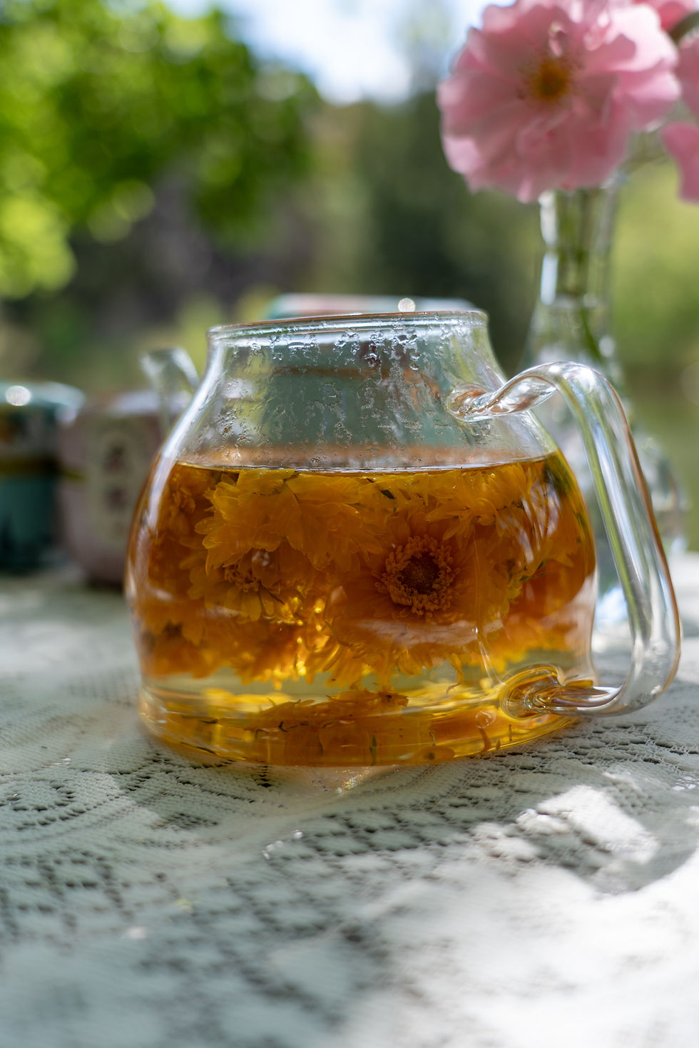 Thumbnail: Marigold Flower Round Tea 50g - Blossom BouTEAq