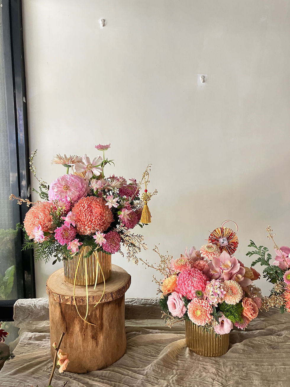 縮圖：恭喜發財新年盆花