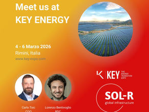 SOL-R is presenting at the Key Energy conference in Rimini (Italy)