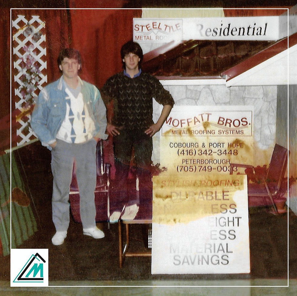 Thomas and Peter Moffatt 1985