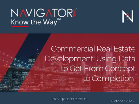 Commercial Real Estate Development: Using Data to Get From Concept to Completion