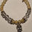 Thumbnail: Citrine (heat) & Clear Quartz Buddha Bracelet