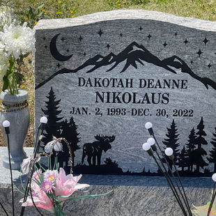 Upright Headstones