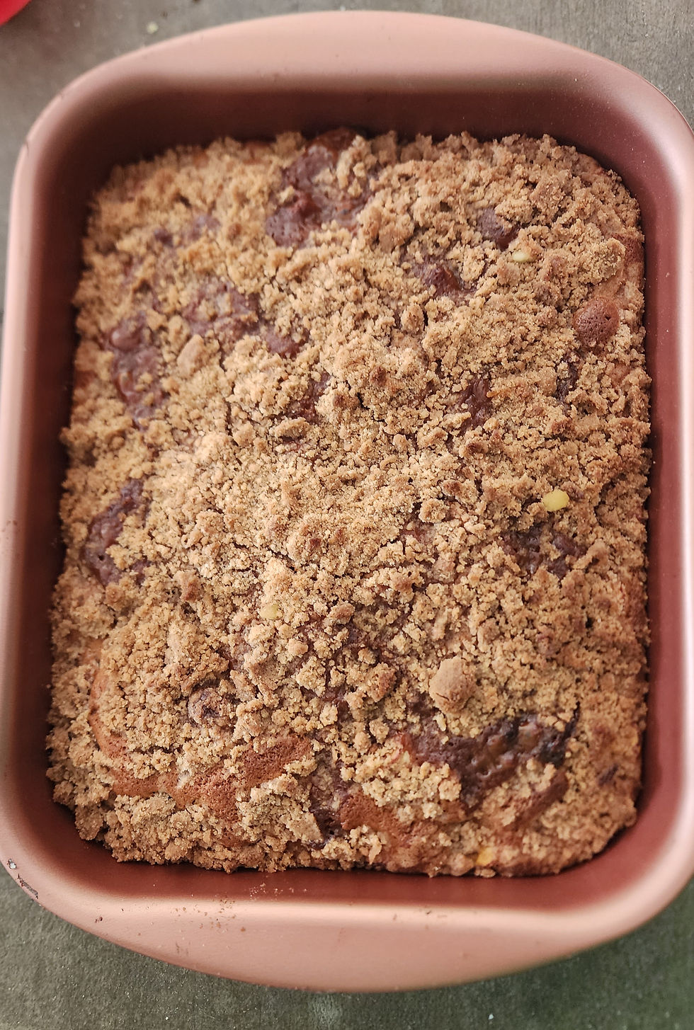 Cuca de Banana e Doce de Leite