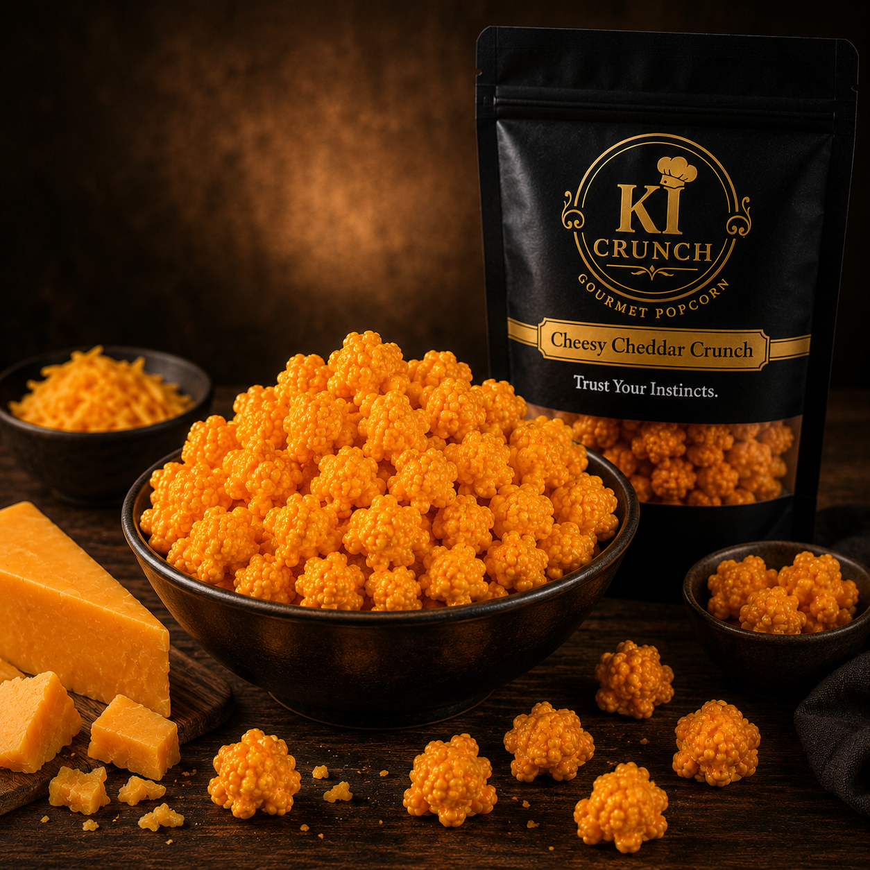 Cheesy Cheddar Krunch