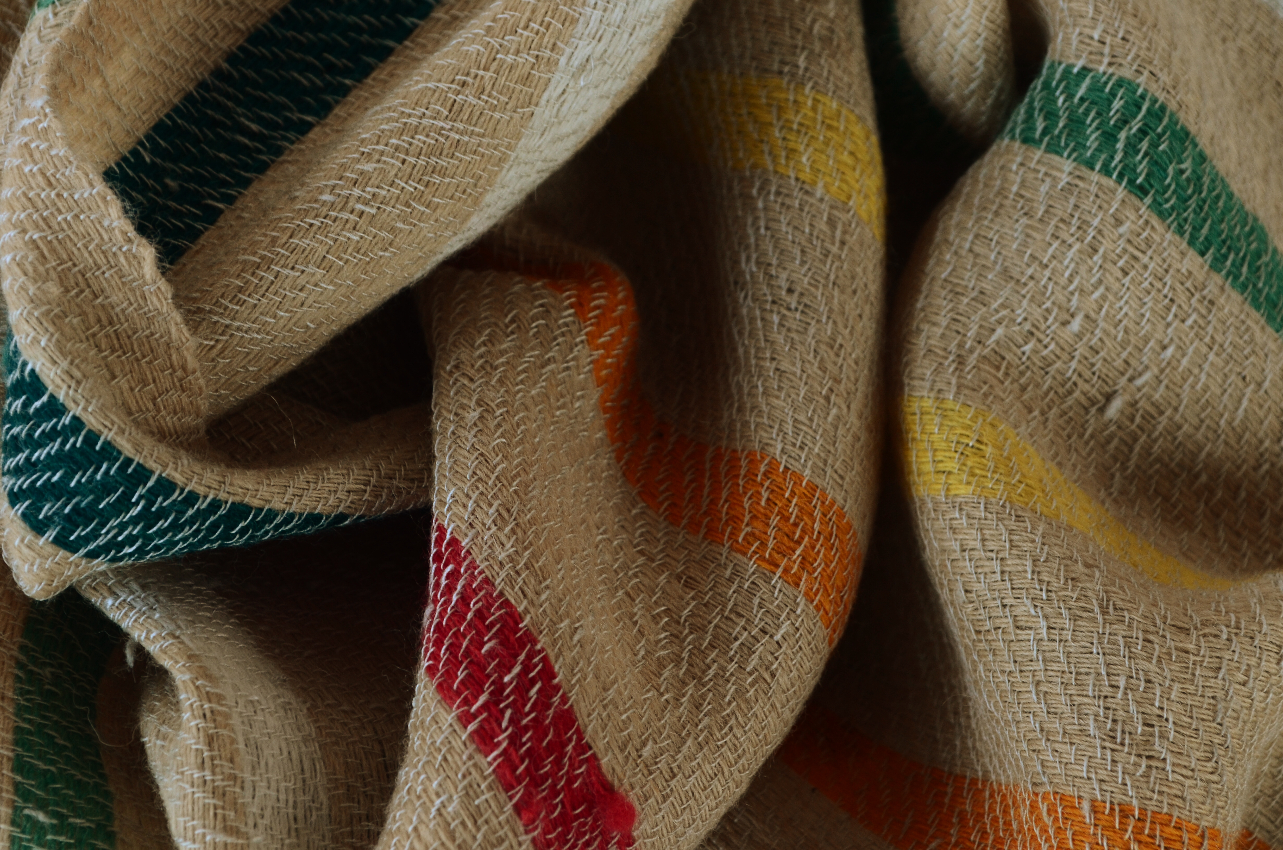 handmade scarf from Mussoorie