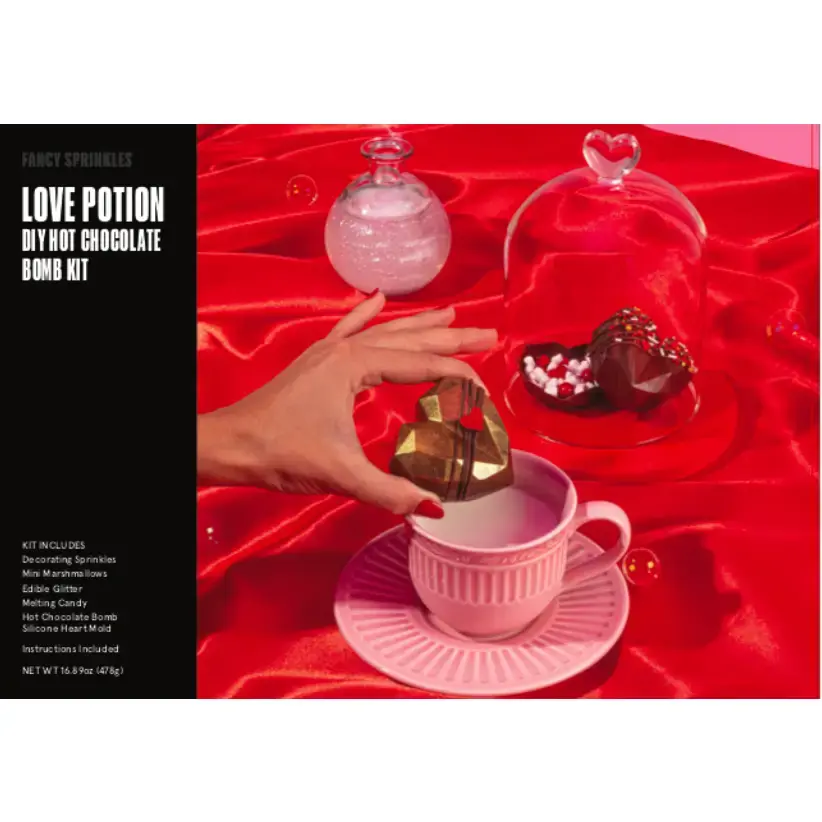 Fancy Sprinkles | Love potion diy hot chocolate bomb kit
