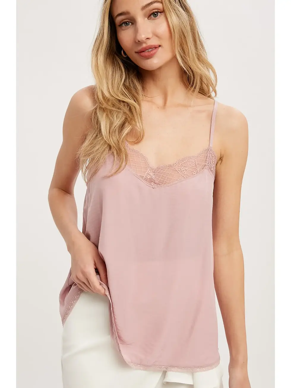Bluivy | Lace Trim Camisole