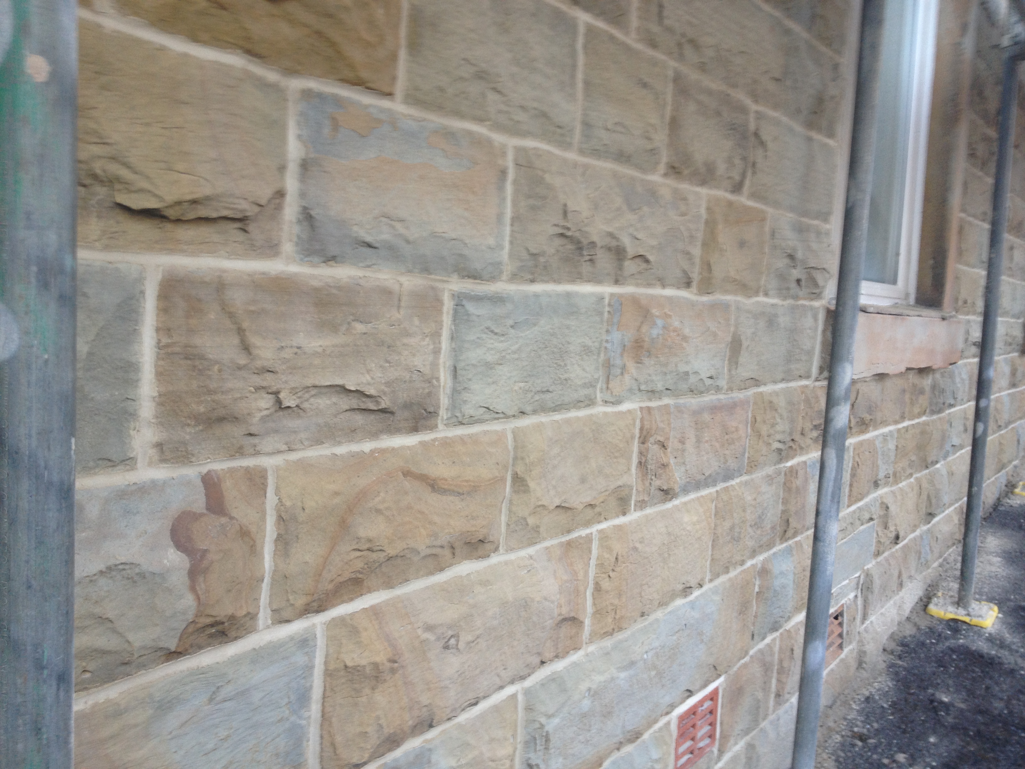 Stone repointing
